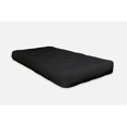 thumbnail image 1 of HomeRoots 415622 Matelas Futon Simple Mousse Noir de 6 Pi de Taille, 1 of 1