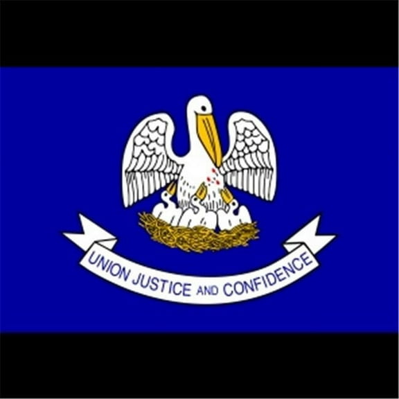 Fox Outdoor  3 x 5 ft. Louisiana State Flag