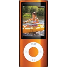 Apple iPod Nano 5th Generation 16GB Orange Bundle, Like New!