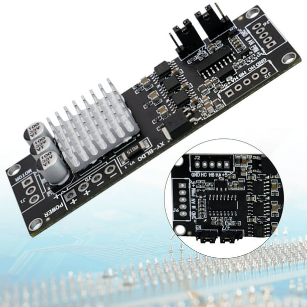 XY-BLDC 3-Phase 200W Brushless Hall Motor Drive Board Motor Drive Board Controller Hall Motor Speed Controller Driver Board