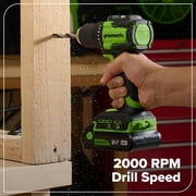 Greenworks 24V Brushless 10PC Power Tool Combo, Drill+Impact Driver+Circular Saw+Recip Saw+Jig Saw+Sander+Light+Multi-Tool+Nailer+Grinder,w/4.0Ah+2.0Ah Batteries and 65W USB-C Charger