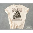 thumbnail image 3 of Vintage Motorcycle Shirt for Dad, Gift for Fathers Day, Funny Papa Bear T-Shirt, Gag Gift from Daughter, 3 of 3
