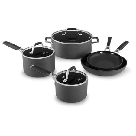 Calphalon 8-Piece Hard Anodized Non-Stick Cookware Set