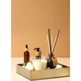 thumbnail image 4 of Serene Spaces Living Square Gold Iron Candle Tray, Measures 9.5" D & 2" T, 4 of 6