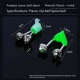 thumbnail image 3 of Fishing Bells under $5! CQCYD Fishing Alarm Bell with Clip, 10PCS Rod Tip Alert Bells, Night Fishing Light Attachment, Bite Indicator for Freshwater Saltwater Fishing Gear Accessories, 3 of 9