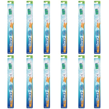 Pack of 12 New Oral-B 3D White Vivid 35 Soft Manual Toothbrush