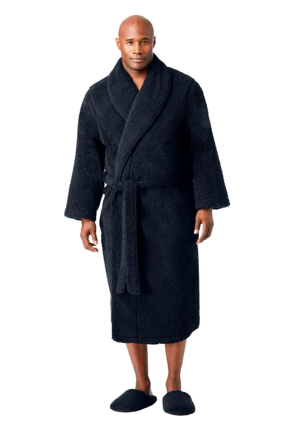 Men's Big & Tall Sherpa Robe