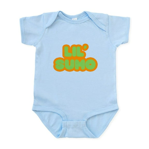 CafePress - Lil' Sumo Infant Bodysuit - Baby Light Bodysuit, Size Newborn - 24 Months