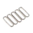 thumbnail image 2 of kusrkot 5Pc 18-22mm Metal Watch Strap Keeper Hoop Loop Holder Band Buckle Retainer 20mm, 2 of 5