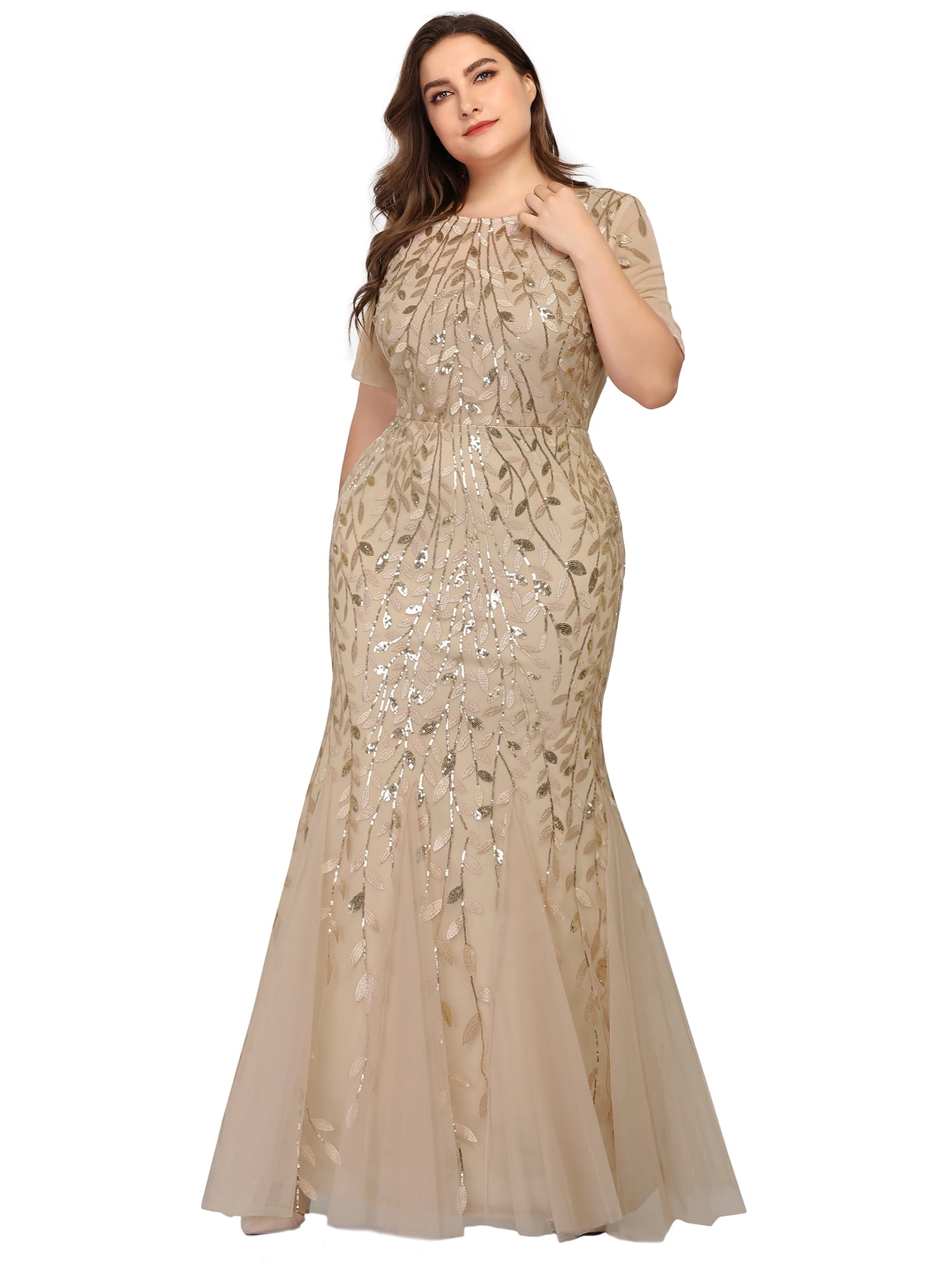 nordstrom plus size prom dresses