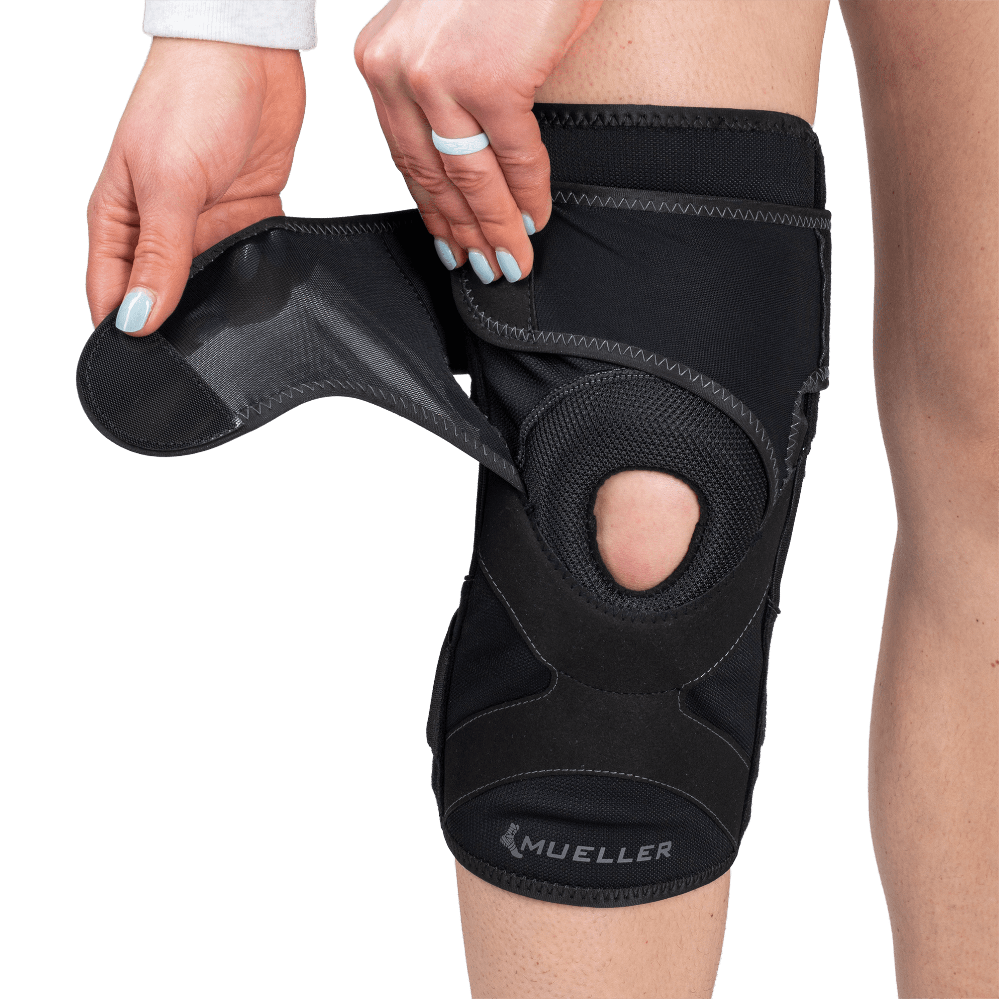 Mueller Sports Medicine HERO™ Knee Stabilizer, OSFM, Black