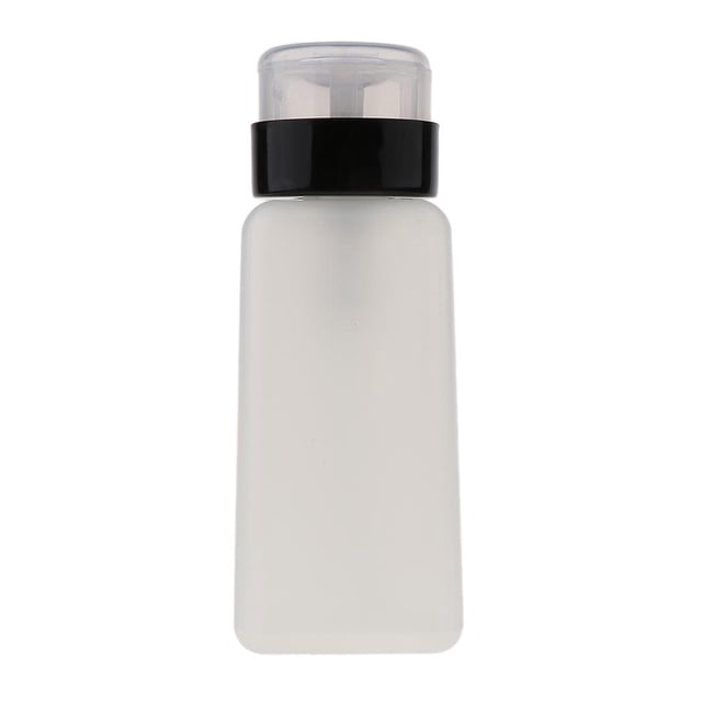 250ml Nail Dispensador vacío para manicura Gel Removedor de acrílico Bombeo Cabeza de jinwen Dispensador de bombeo Botella vacía