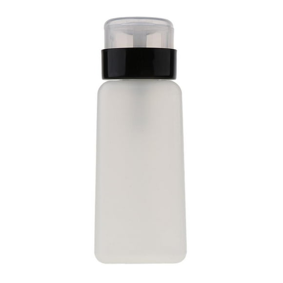 250ml Nail Dispensador vacío para manicura Gel Removedor de acrílico Bombeo Cabeza de jinwen Dispensador de bombeo Botella vacía