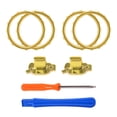 thumbnail image 3 of Botones de cambio de perfil y anillos decorativos para el mando Xbox One Elite 2 - Paquete de 2 cromados mate, 3 of 3