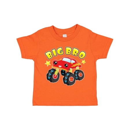 Inktastic Monster Truck Big Bro Boys Toddler T-Shirt