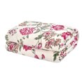thumbnail image 6 of Home Soft Things Printed Flannel Throw - Carnation Red - 60" x 80", 6 of 8