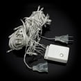 thumbnail image 3 of Morttic 33ft 100 LED White Christmas Lights, 8 Modes Plug-in Clear Wire Indoor String Lights, Twinkle Fairy Christmas Lights Outdoor for Christmas Wedding Party Tree Garden Decorations, 3 of 6