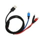 thumbnail image 4 of Cable de carga múltiple, cable USB trenzado de nailon 3 en 1, el mejor de su clase, 4 of 9