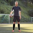 thumbnail image 5 of BESTSKY 2 Pairs Shin Guard Sleeves,Pre Cut Soccer Sleeve Socks Football Basketball Leg Sleeves for Men Women Youth Adults, 5 of 8