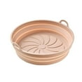 thumbnail image 1 of CNKOO Foldable Silicone Baking Pan Heat-Resistant Handles Space-Saving  Frying Pot Pad Pan Kitchen Supply, 1 of 12