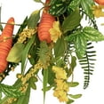 thumbnail image 6 of Northlight Floral Easter Artificial Wreath with Spring Carrots - 22", 6 of 7