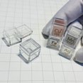 thumbnail image 2 of Yazoeia 10PCS/Set Acrylic Element Cubes Box For Element Cube Shape Clear Boxes Collection Storage Box For 10MM 25.4MM Element Cubes (10PCS L(32.5X32.5X32.5MM)) CJC912-131861, 2 of 9