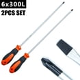 thumbnail image 4 of BTOER 12 Inch Long Handle Magnetic Screw Driver Slotted Cross Batch Head Multifunctional Anti-Slip Hand Screwdriver Bits Tools, 4 of 8