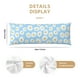 thumbnail image 3 of Fotbe Floral Daisy Funda para Almohada Corporal con Diseño, Funda de Microfibra Ultrasuave de 20x54 Pulgadas, Ropa de Cama Elegante, 3 of 7