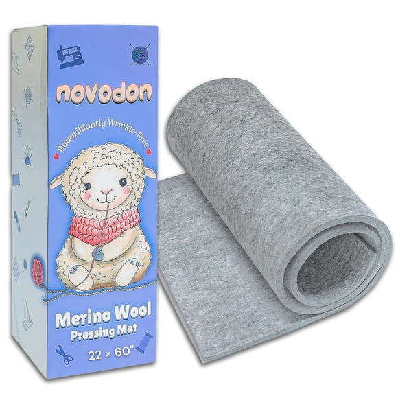 Tapete de planchado de lana merino Novodon 56 x 152 cm para quilting