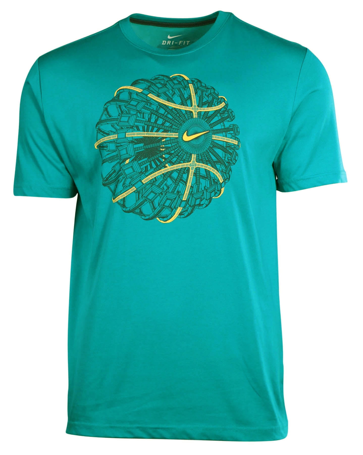 Nike - Nike Men's Dri-Fit Future Ball Basketball T-Shirt-Green ...