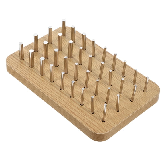 Tablero de madera perforado para mejorar la destreza de los dedos. Tablero de rehabilitación de la mano para entrenamiento en rehabilitación ocupacional y desarrollo de la motricidad fina.