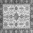 thumbnail image 1 of Ahgly Company Indoor Square Oriental Gray Traditional Area Rugs, 5' Square, 1 of 4