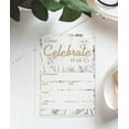 thumbnail image 2 of Stonehouse Collection Marble Party Invitations With Envelopes - 25 Count - B1522, 2 of 4