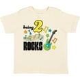 thumbnail image 3 of Inktastic Being Two Rocks Second Birthday Boys or Girls Toddler T-Shirt, 3 of 5