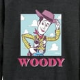 thumbnail image 3 of Toy Story 4 - Sunny Side Up Woody - Women's Lightweight French Terry Long Sleeve Shirt, 3 of 5