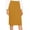 Mustard, variant on Women's Midi Skirt Basic Elastic Waist Knee Length Slim Fit Stretch Ponte Pencil Office Solid Skirts NEWSK40 Mustard M