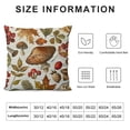 thumbnail image 5 of YINGXI Throw Pillow Cases Decorations Square Cushion Covers for Bed Chair Sofa Couch 12x12in, 5 of 5