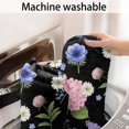 thumbnail image 5 of Pioneer Flower Floral Print Pattern Bathroom Rugs Mat, Non Slip Microfiber Bathroom Rug with Rubber Backing, Soft Mats for Bathroom Floor Tub Shower, 17"x47", 5 of 5