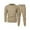 06Khaki, variant on guisaled Athletic Sweatsuits for Men Crew Neck Long Sleeve Casual Tracksuit Cozy Running Jogging Sport 2 Piece Suit Sets