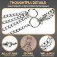 thumbnail image 4 of Men's Chest Belt Chain Body Costume Adjustable Goth Body Suit Fashion Mens Rave, 4 of 5