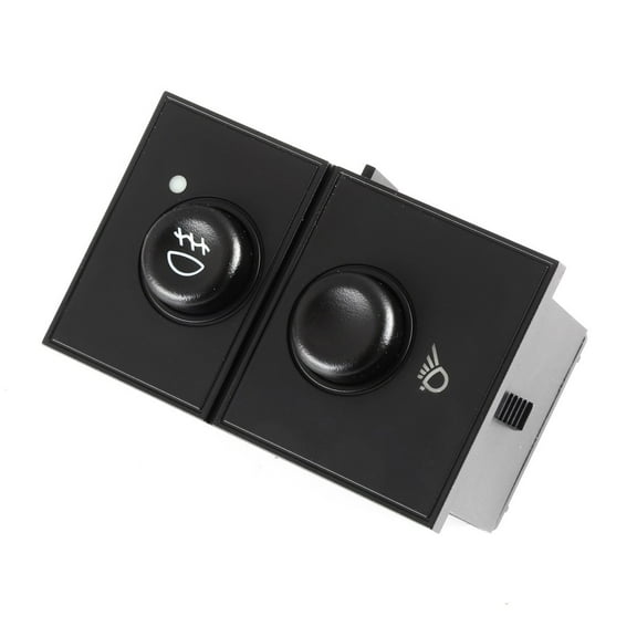 CCIYU OE 15143597 Fog Light & Cargo Lamp Switch Compatible with Fog Light & Cargo Lamp Switch for 2003-2007 GMC Sierra 1500 2500 3500, 2003-2007 Chevrolet Silverado 1500 2500 3500