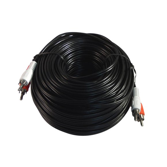 Your Cable Store 100 Foot Rca Audio Cable 2 Male To 2 Male