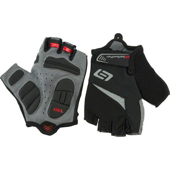 Bellwether Ergo Gel Gloves - Black, Short Finger, Men's, Large