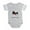 Heather Gray, variant on CafePress - Good Akita - Cute Infant Baby Football Bodysuit
