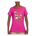 thumbnail image 2 of Wild Bobby, If It's Not a Chihuahua It's Just a Dog Gift, Women Graphic Tee, Fuschia, X-Large, 2 of 4