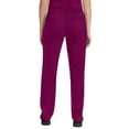 thumbnail image 5 of Healing Hands Purple Label Scrub Pants for Women Drawstring with 6 Pockets Wine 2XL, 5 of 7