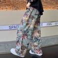 thumbnail image 2 of Baby Boy Pants Wide Leg Loose Fit Pocket Elastic Solid Print Trousers Breathable Daily Wear 4-5 Years, 2 of 4