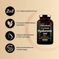 thumbnail image 2 of NatureBell Hyaluronic Acid Supplements 250mg, 200 Capsules, Plus 25mg Vitamin C, 2 of 5