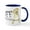 White/Navy Inside, variant on CafePress - Yellow Lab BFF Mug - 11 oz Ceramic Mug - Novelty Coffee Tea Cup