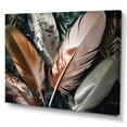 thumbnail image 2 of DESIGN ART Designart "Pink Feather Boho Majesty Ii" Glam Feather Wall Art Prints 40 in. wide x 30 in. high, 2 of 5